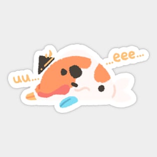 Puniko UUUUUU EEEEEE Sticker